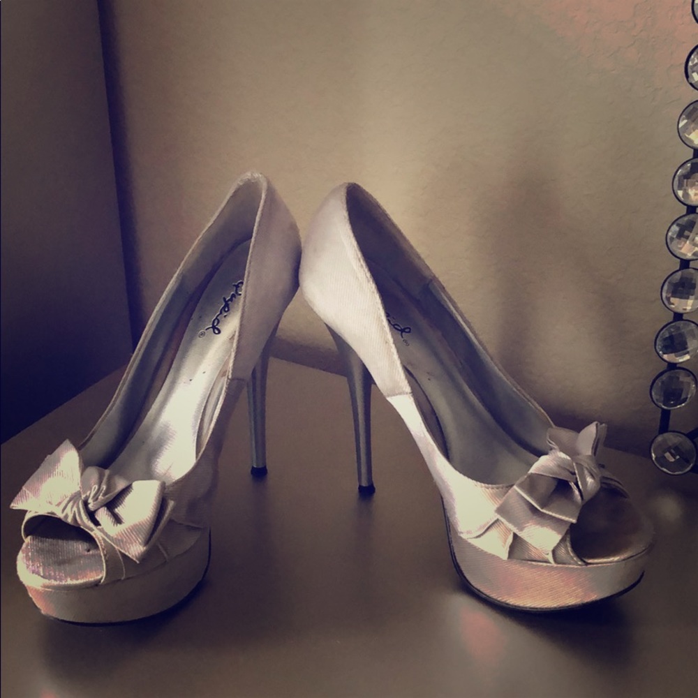 ❗️FINAL SLAE❗️ PRELOVED peep toe stiletto heel
